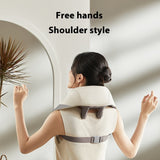 Free Hands Rubbing Clip Massage Shoulder And Neck Waist Back Electric Massager