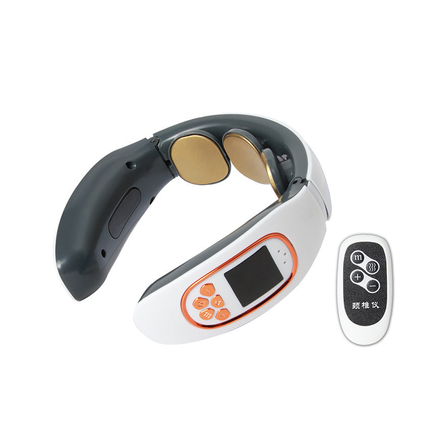 Factory Wholesale Cervical Spine Massage Instrument Household Electric Electromagnetic Motor Pulse Neck Physiotherapy Instrument Shoulder And Neck Massager