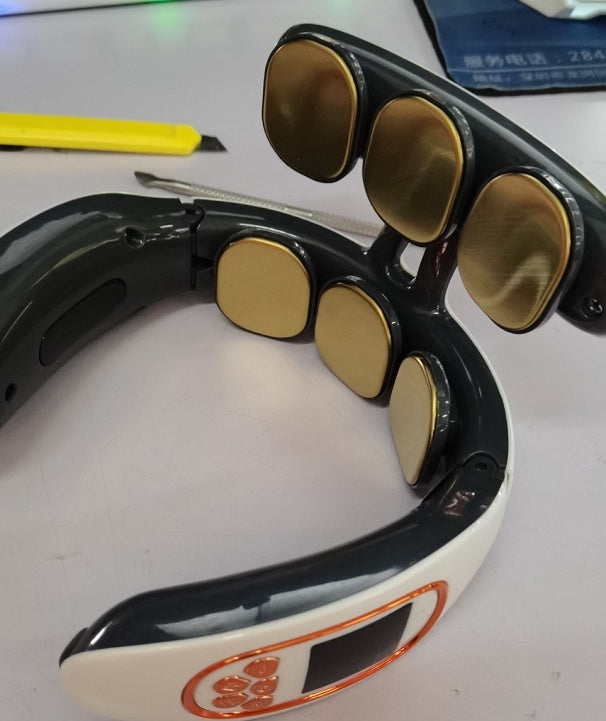 Factory Wholesale Cervical Spine Massage Instrument Household Electric Electromagnetic Motor Pulse Neck Physiotherapy Instrument Shoulder And Neck Massager