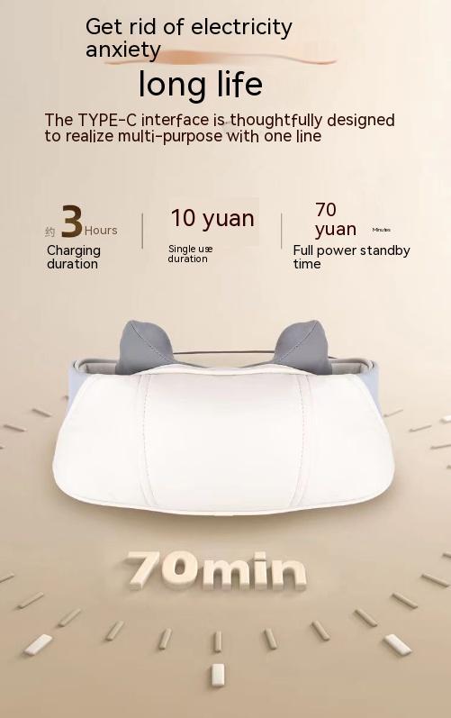 New Shoulder And Neck Massager Trapezius Household Kneading Electric Multi-function Cervical Massage Shawl Instrument