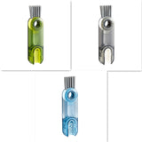 3 In 1 Tiny Bottle Cup Cover Brush Straw Cleaner Tools Multi-Functional Crevice Cleaning Brush Kitchen Tools Gadgets