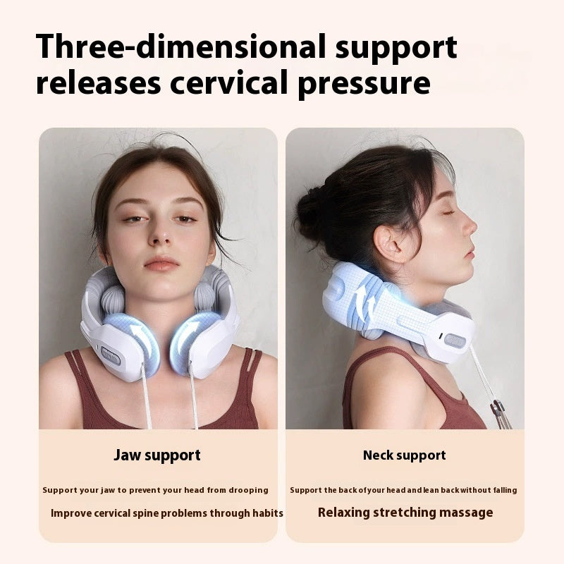 U-shaped Cervical Spine Massage Pillow Household Electric Neck Massager