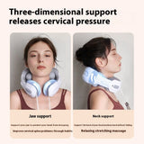U-shaped Cervical Spine Massage Pillow Household Electric Neck Massager