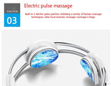 Electric pulse shoulder and neck massage physiotherapy instrument