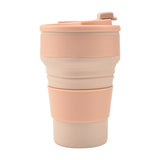 Kitchen Gadgets Folding Cup Collapsible Mug With Cover Coffee Travel Outdoors Portable Water Drinking Tea Cups