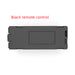 Black remote control